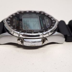【中古】 Cubana 1920 ViejaGuardia 53979) Blancpain Aqualung SS Big Date SS Rubber Strap