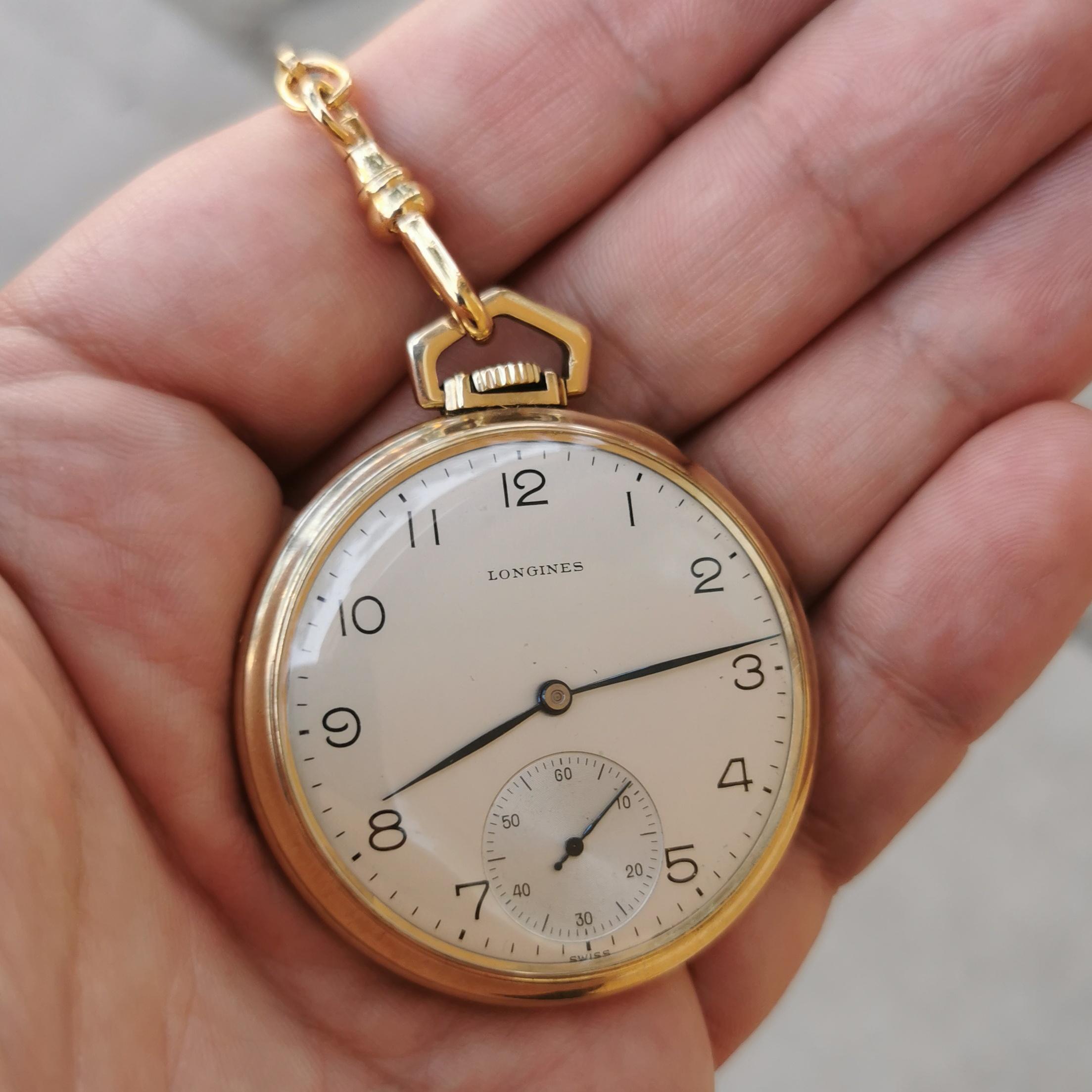 WTS Longines 17L pocket watch from 1945 WatchCharts