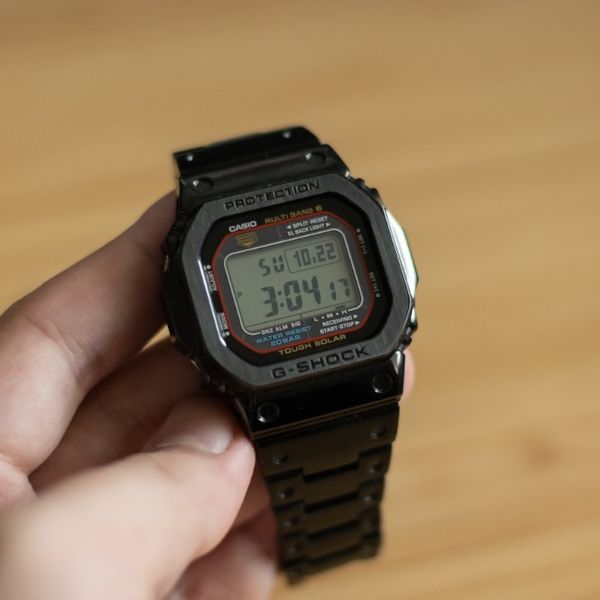 Casio GShock Square GWM5610 w Full Metal Mod Kit WatchCharts