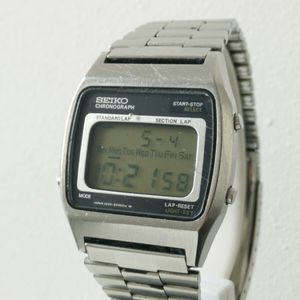 Vintage Seiko Chronograph A229 - 5010 Quartz Digital Mens Watch |  WatchCharts