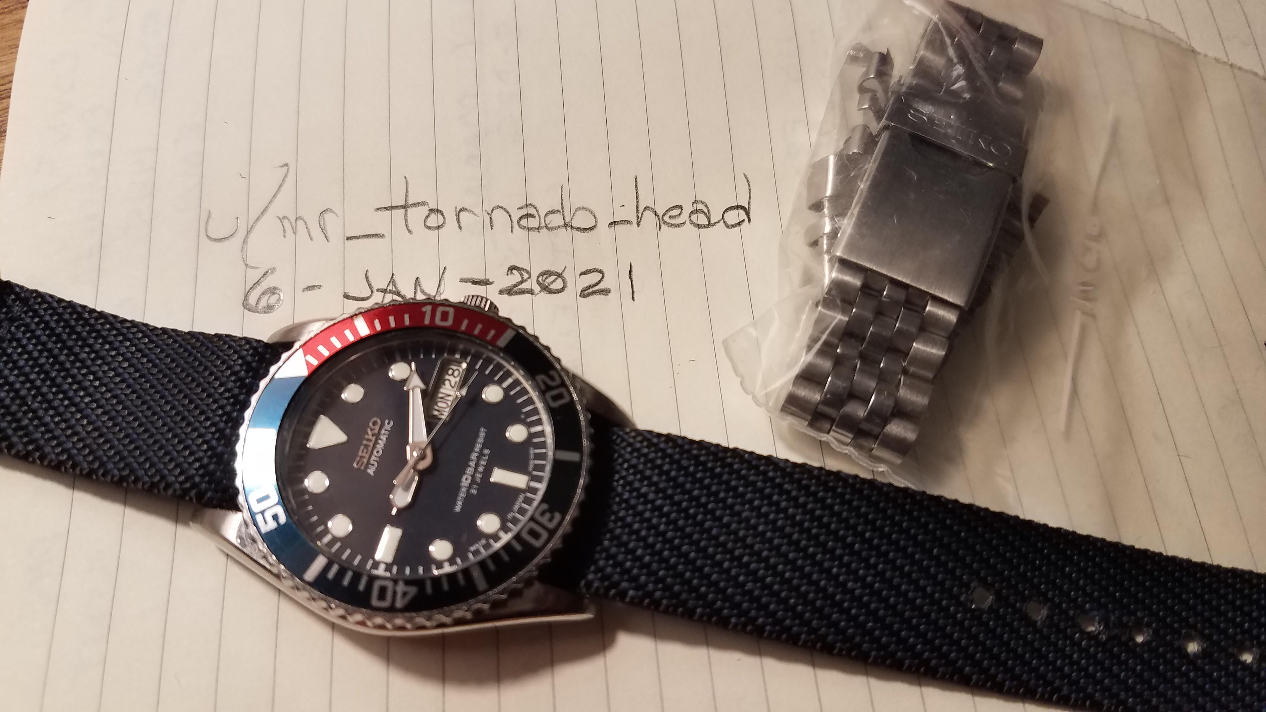 Montre Seiko SKX025 Japan - Reconditionnée Par Le Vendeur - Unisexe Adulte