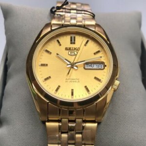 Seiko 5 SNK366 SNK SNK366K Automatic FULL GOLD UK SELLER | WatchCharts