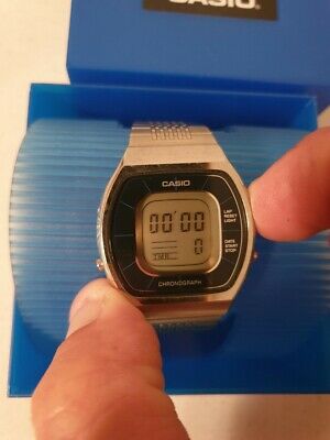 CASIO VINTAGE WATCH CASIOTRON 56CS-50 LCD NOS RARE 70s BOX MANUAL