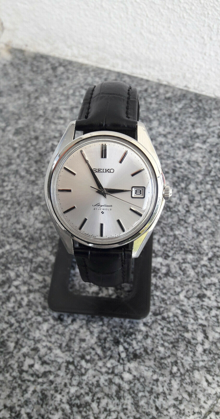 VINTAGE SEIKO SKYLINER 6102 8000 JDM 21 JEWELS HAND WIND MEN S