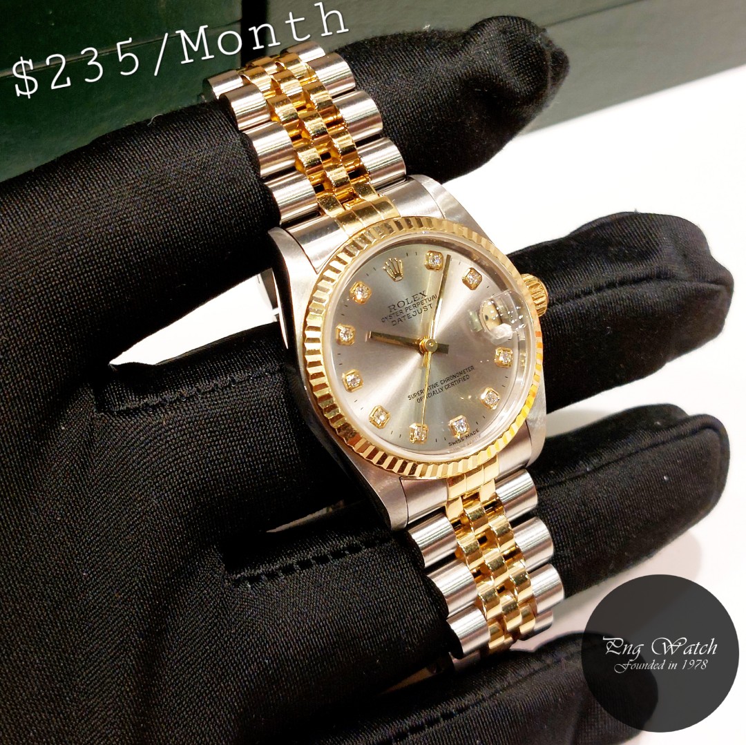 Rolex Datejust 31 78273 Watch - Silver Roman