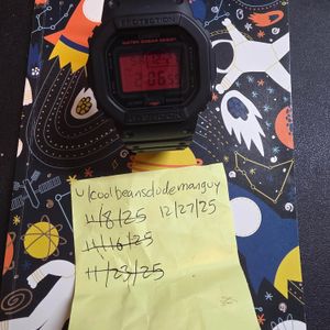 Authentic GSHOCK - DW5600 Hanshin Tigers (2005) | WatchCharts