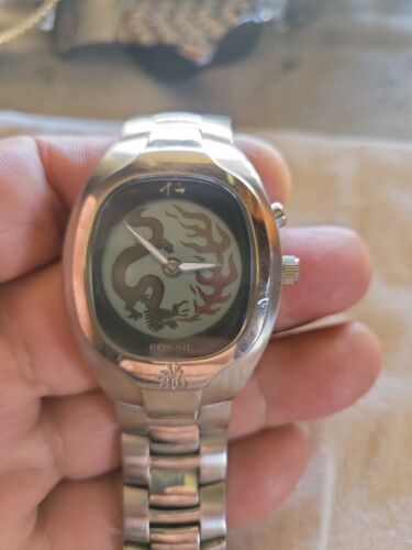 Fossil big hotsell tic dragon watch