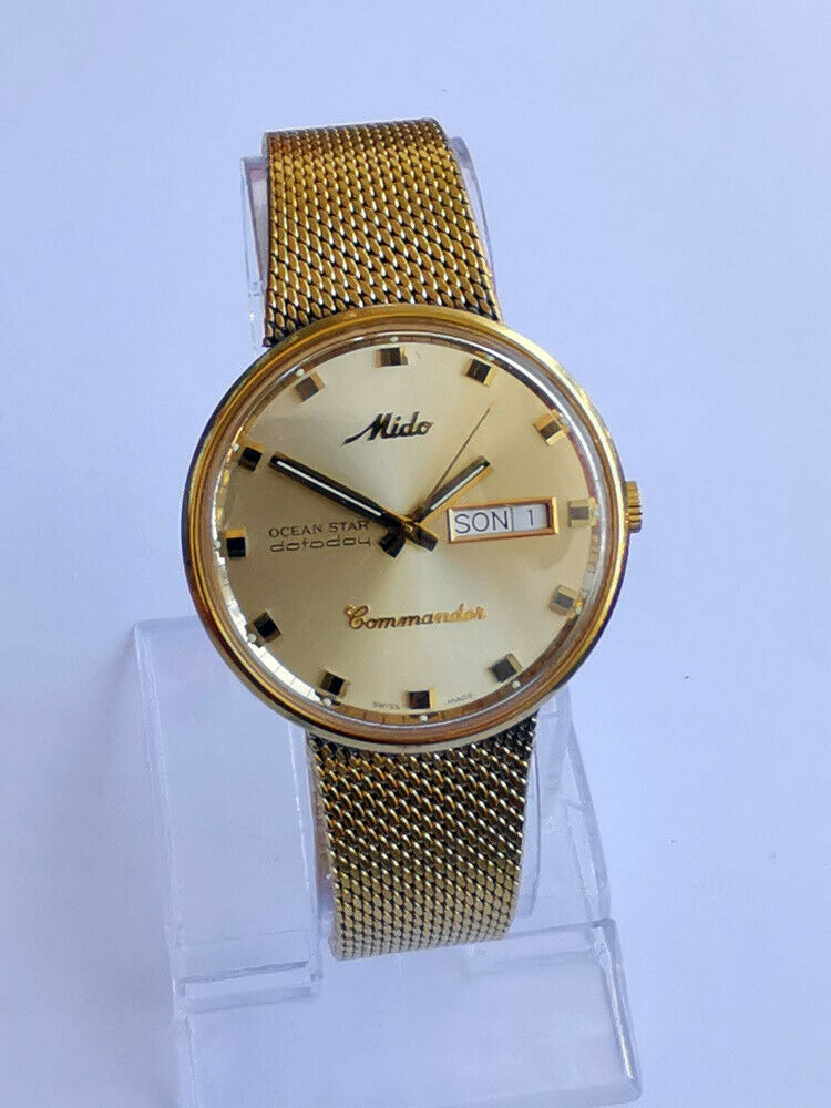 Reloj mido commander datoday hot sale