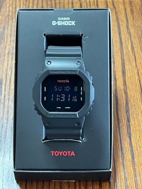 Casio G-SHOCK Toyota Collaboration DW-5600 Rare Cool Design From