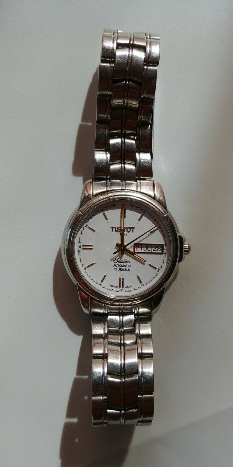 TISSOT SEASTAR Automatic Watch 21 Jewels Swiss made WatchCharts