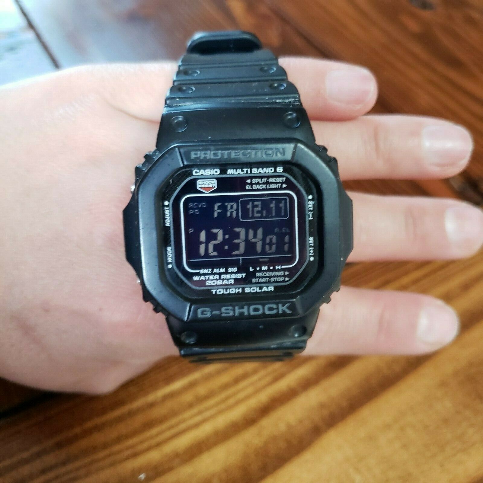 Casio G-Shock Radio solar GW-M5610-1BJF Men's Watch Made In Japan