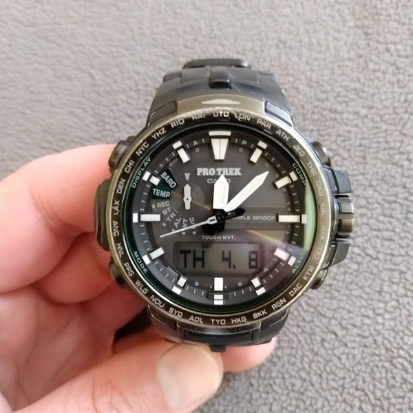 Casio Protrek Prw-s6100y-1jf $210 