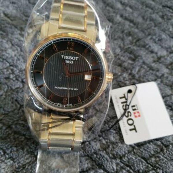 Unique Awesome Titanium Watch Band T087.407.44.037.00_K0003769 main image 1