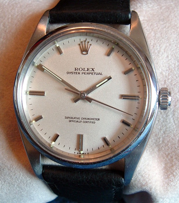 rolex oyster perpetual officially certified chronometer