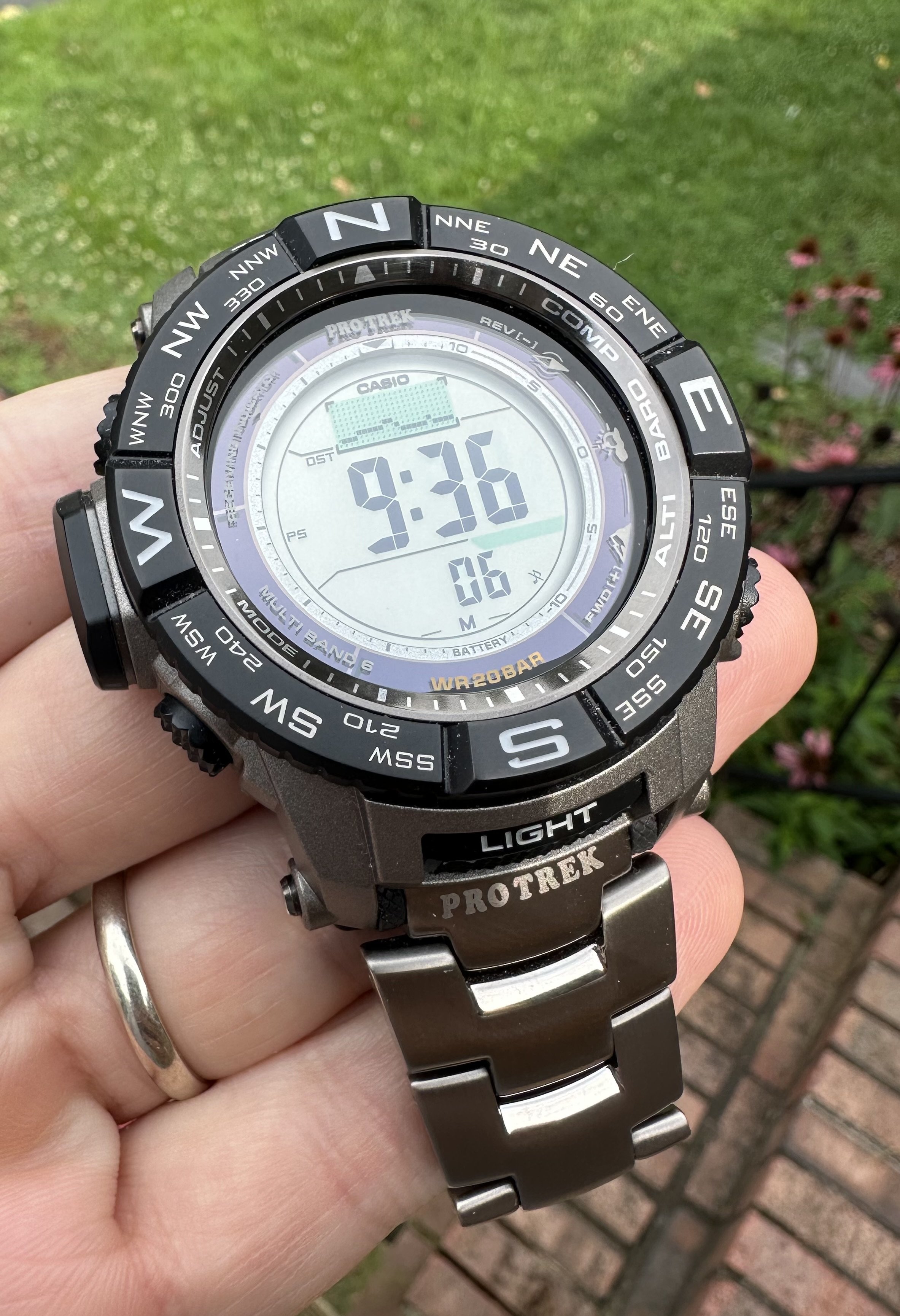 279 USD Casio ProTrek Titanium PRW 3500T CR WatchCharts Marketplace