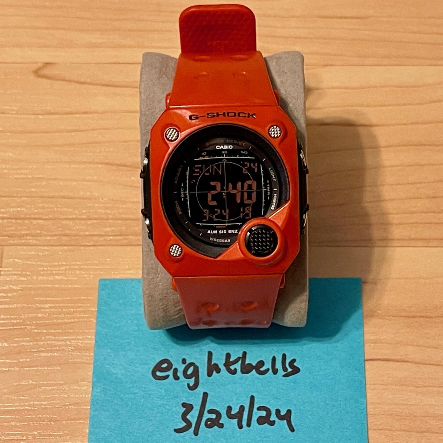 WTS] Casio G-Shock G-8000-4 “Sniper” Orange Negative Display