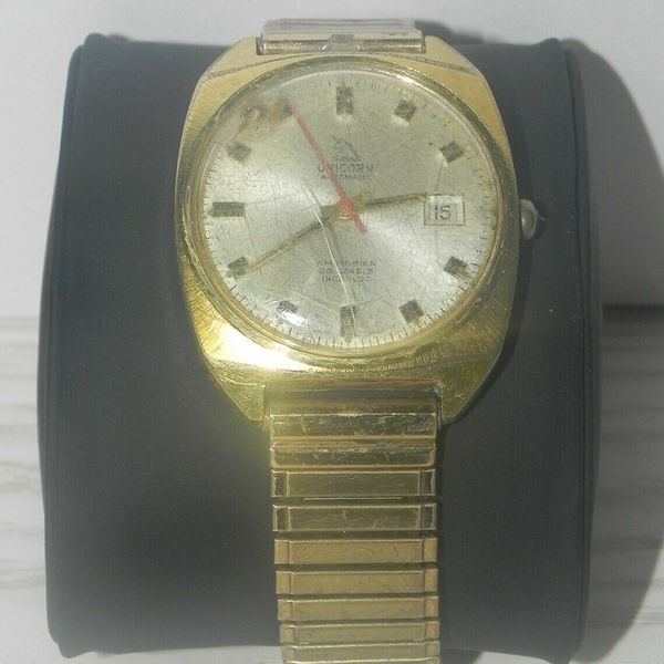 Vintage Rolex Unicorn Automatic Amphibian 25 j incabloc Gents Watch