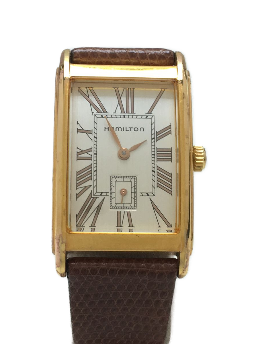 Used] HAMILTON ◇ Ardmore / 6268 / Quartz watch / Analog / Leather