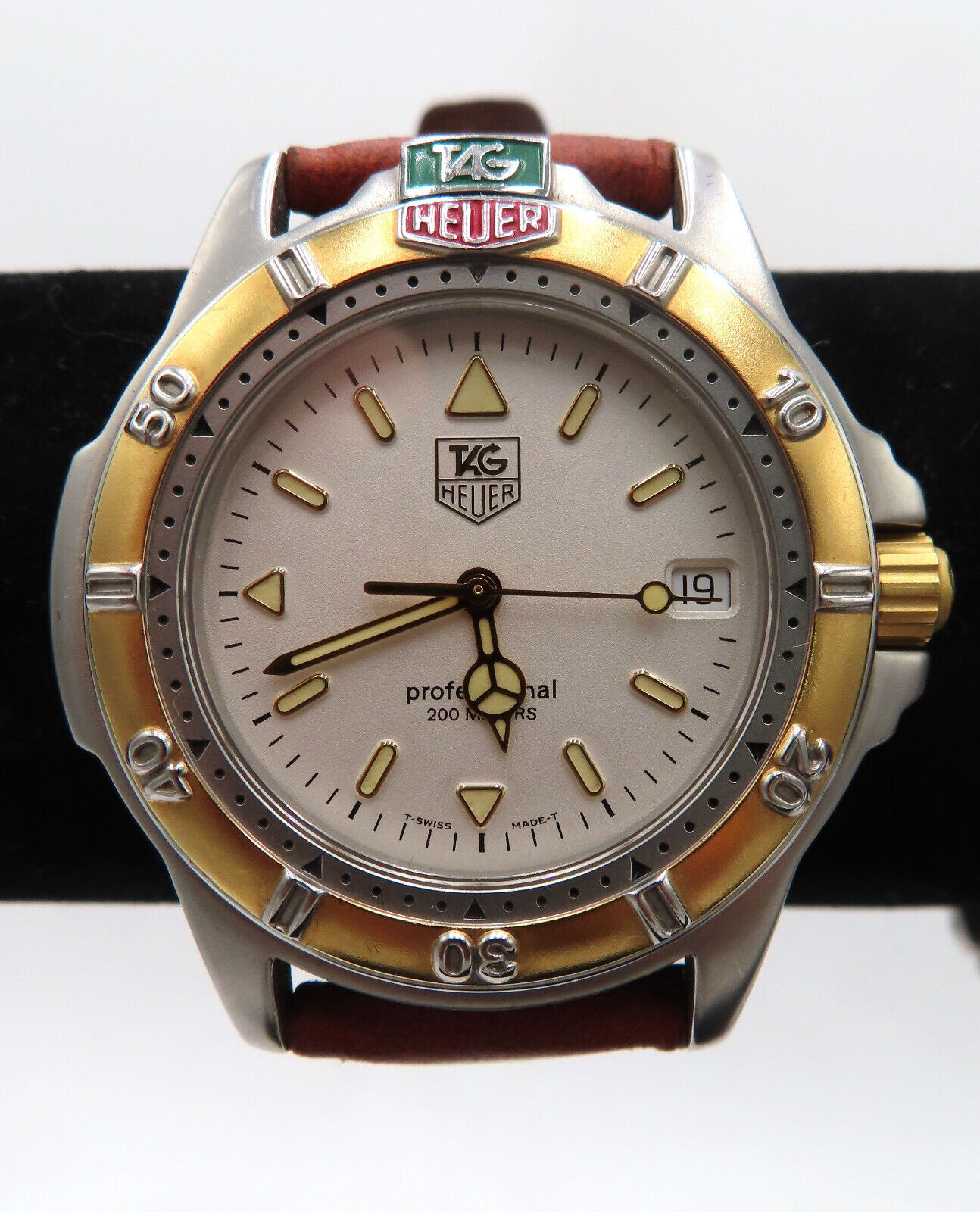 Tag Heuer 200m 4000 Series WF-1120-0 Watch - For Repair or Parts