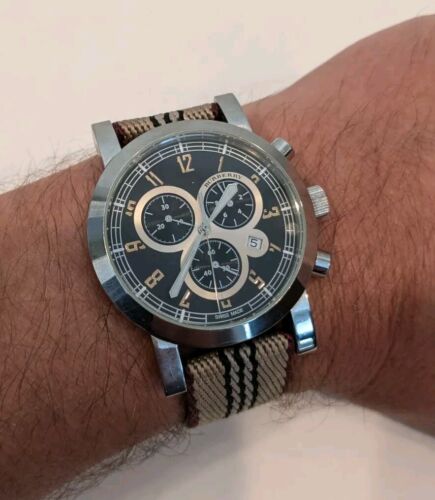 Burberry Watch 100m/330FT BU7103 Swiss Made Men's Wrist Watch