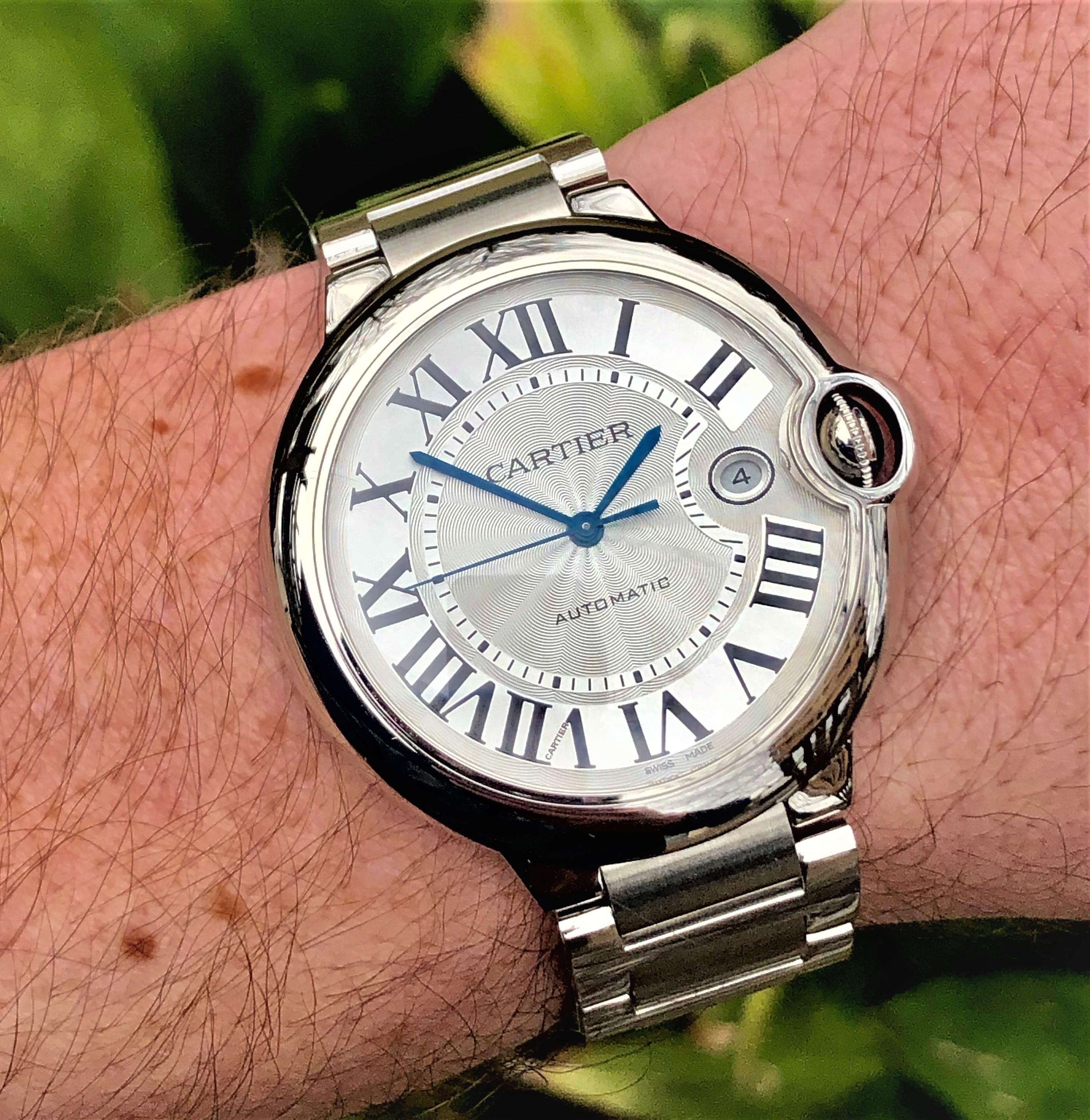 cartier ballon bleu 42mm