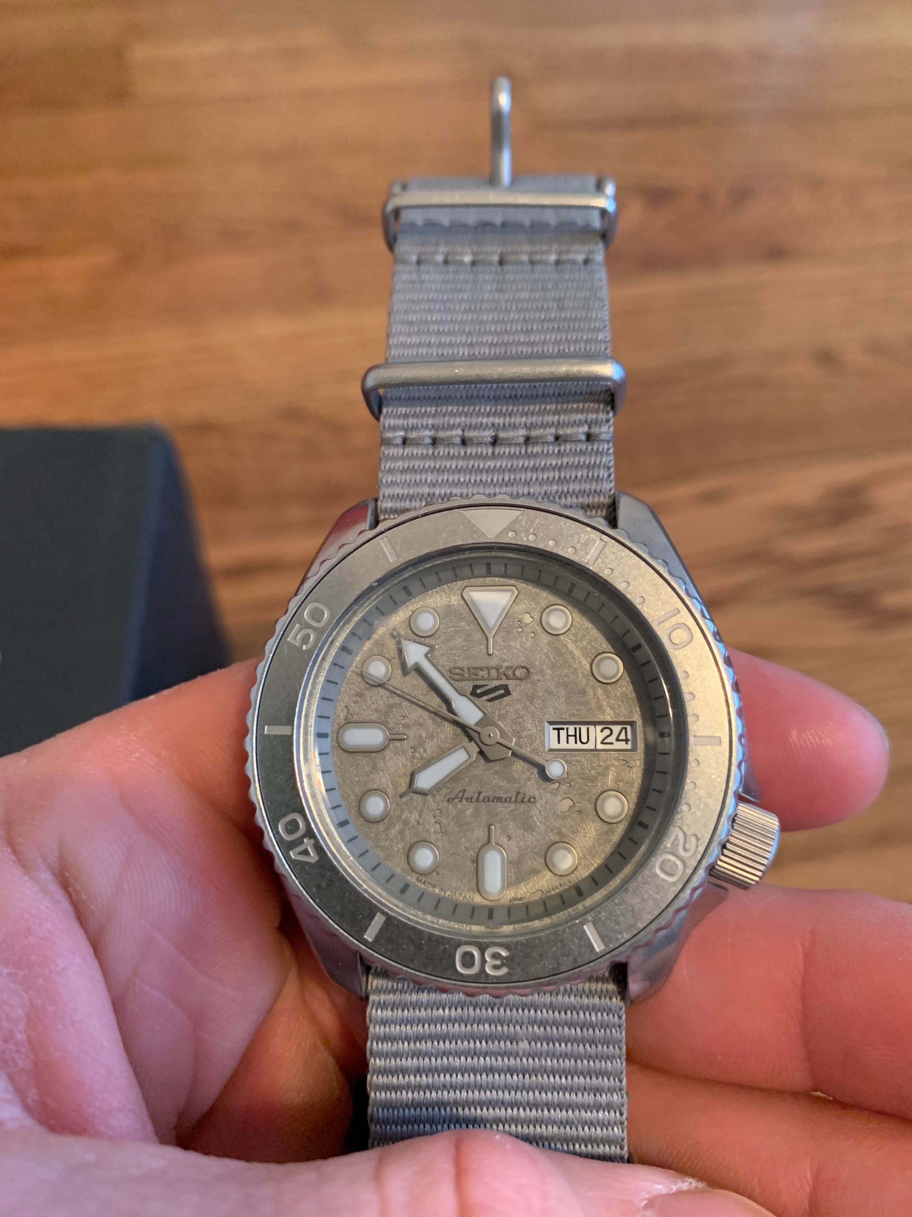 seiko 5 cement