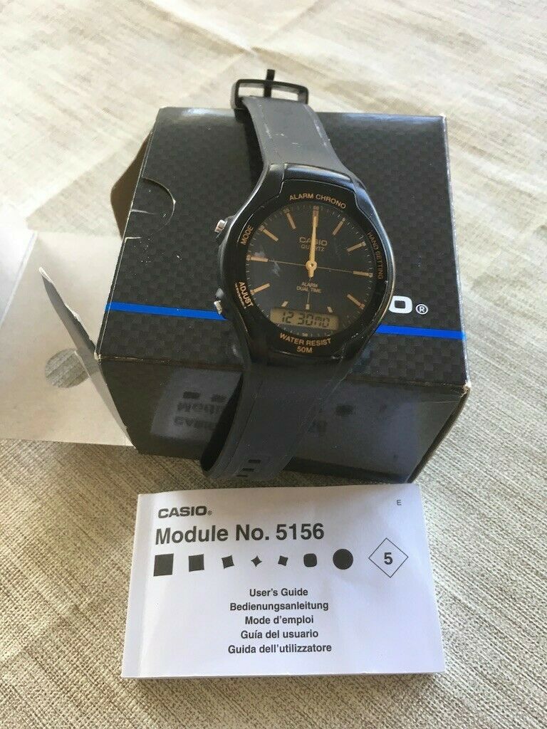 casio stainless steel back water resistant 5 bar