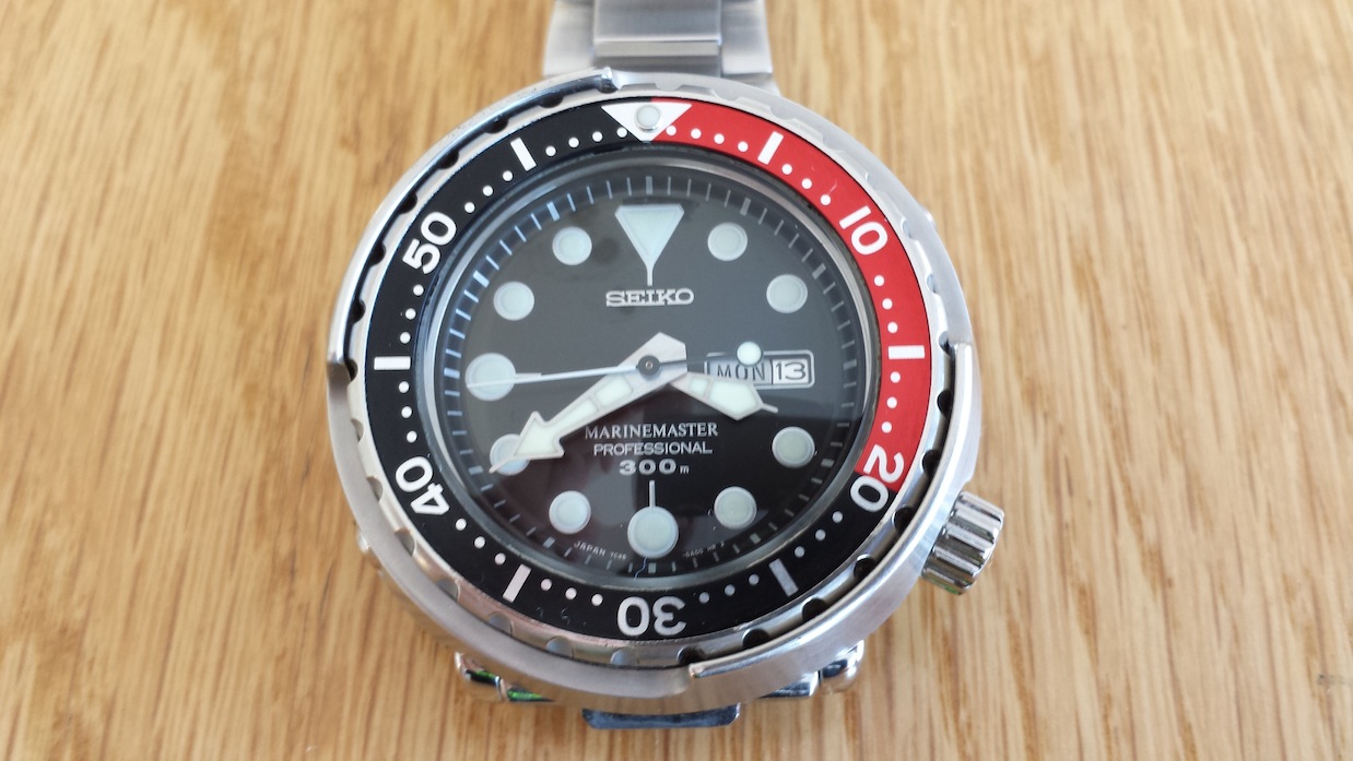 Seiko tuna clearance bezel