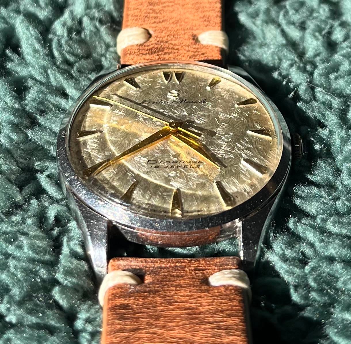 ULTRA RARE RADO 112.5111.2 PATTERNED DIAL VINTAG QUARTZ SWISS MEN 