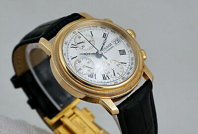 Tissot bridgeport automatic hot sale chronograph 18k gold