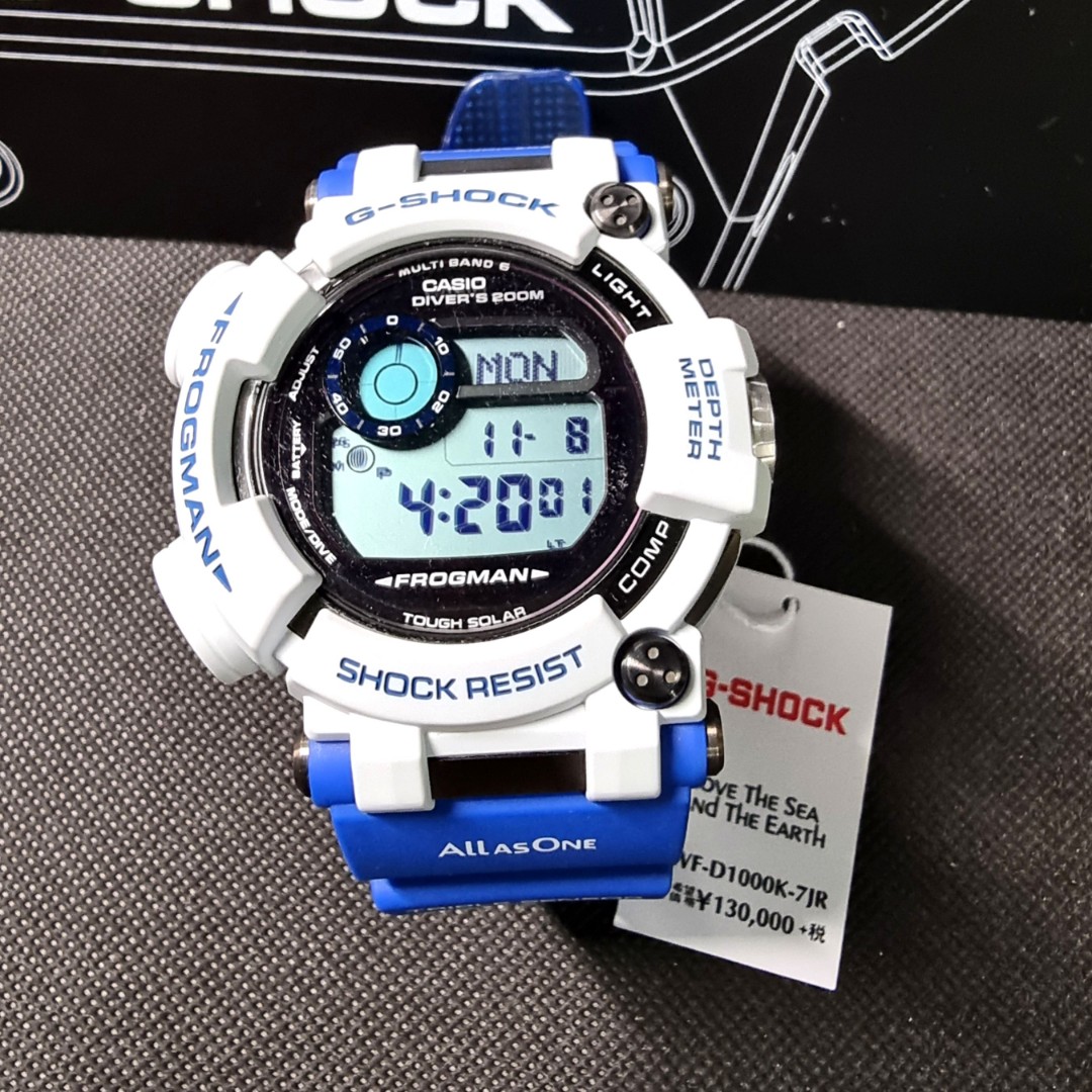 CASIO G-SHOCK / GSHOCK x FROGMAN GWF-D1000K-7JR (???? NOS VERY RARE LIMITED EDITION FROGMAN ICERC 2016 ???? ???????? COMPLETE WITH TAG ⚠️) | WatchCharts