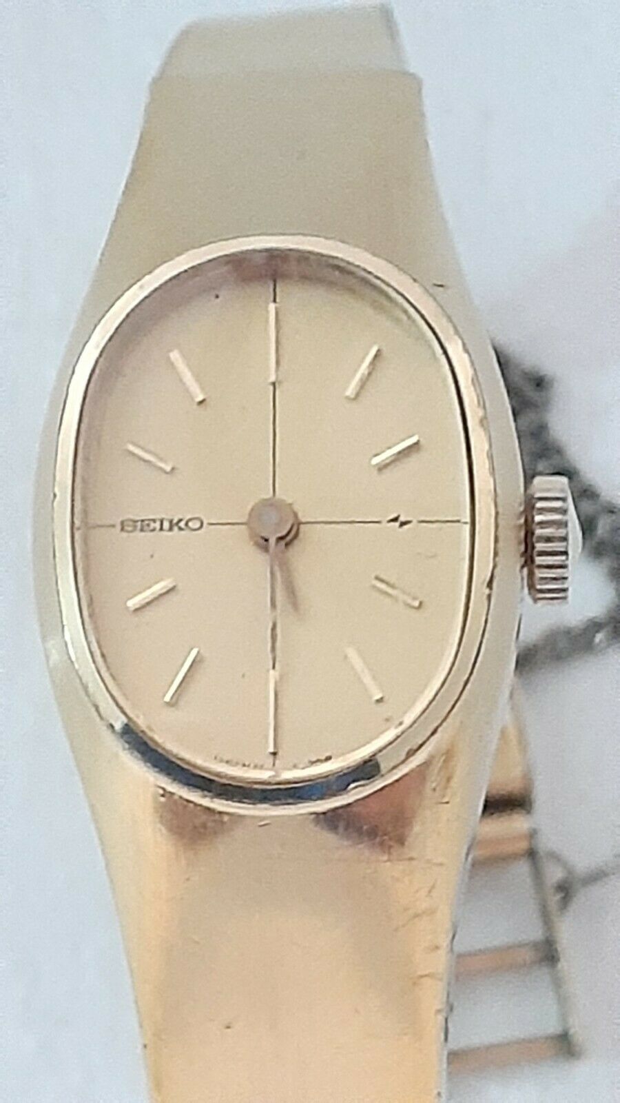 SEIKO WIND UP LADIES WATCH 11-7660 GOLD PLATED WORKING CONDITION |  WatchCharts Marketplace