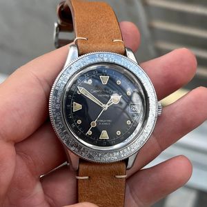 RARE VINTAGE ORIENT AAA DELUXE SWIMMER AUTOMATIC 27 JEWELS JAPAN