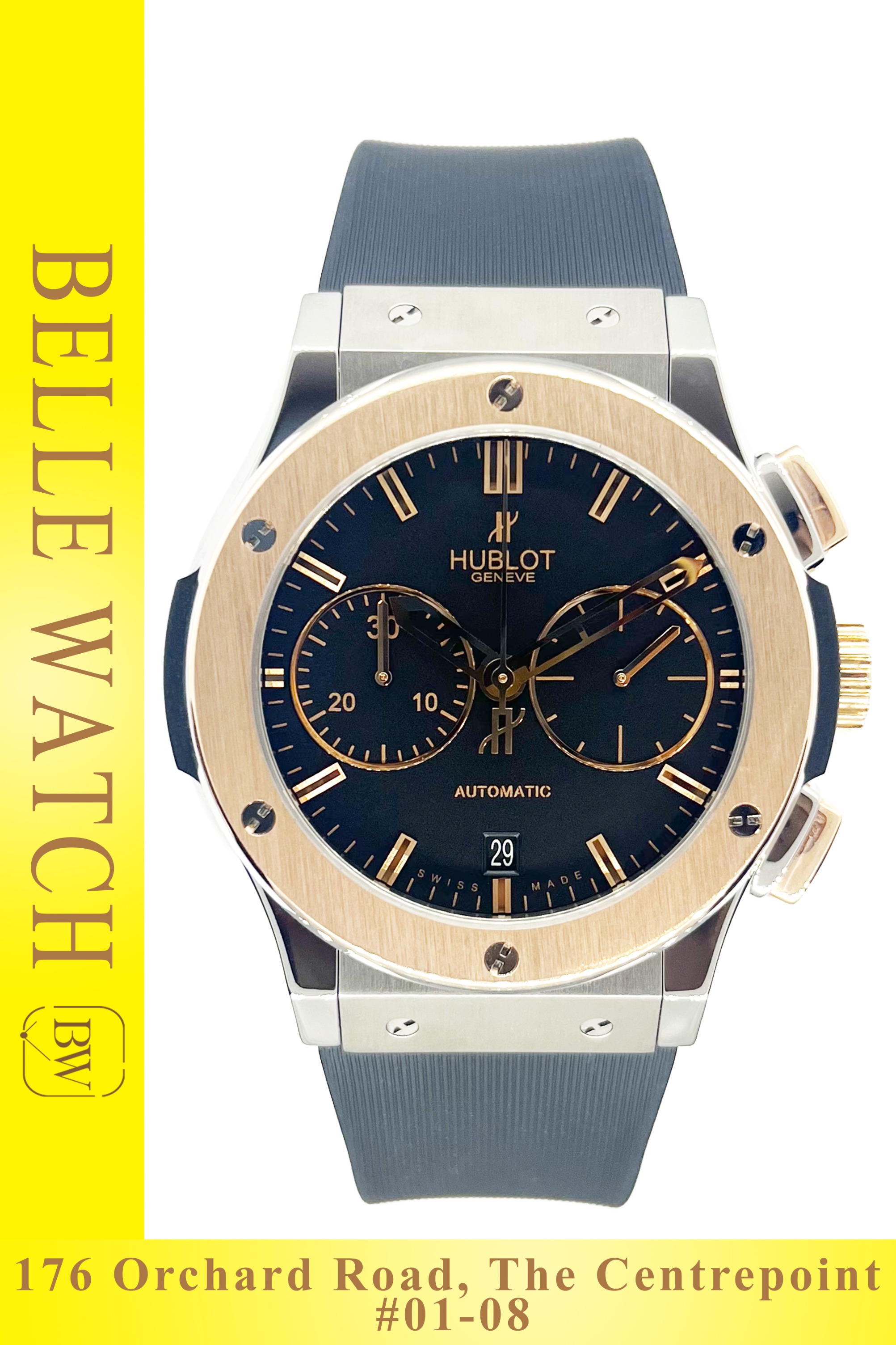 Pre owned hublot outlet classic fusion