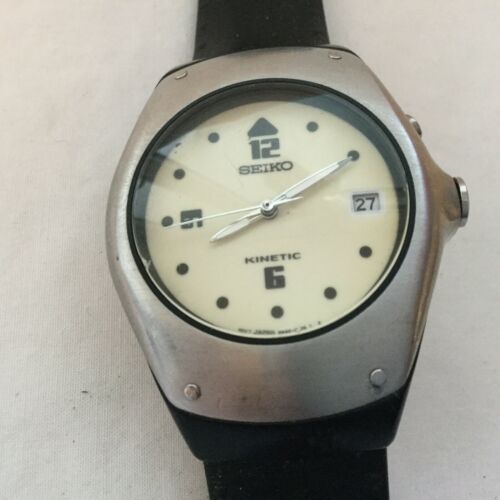 VINTAGE SEIKO KINETIC 5M42 0E49 MOVEMENT WATCH WatchCharts