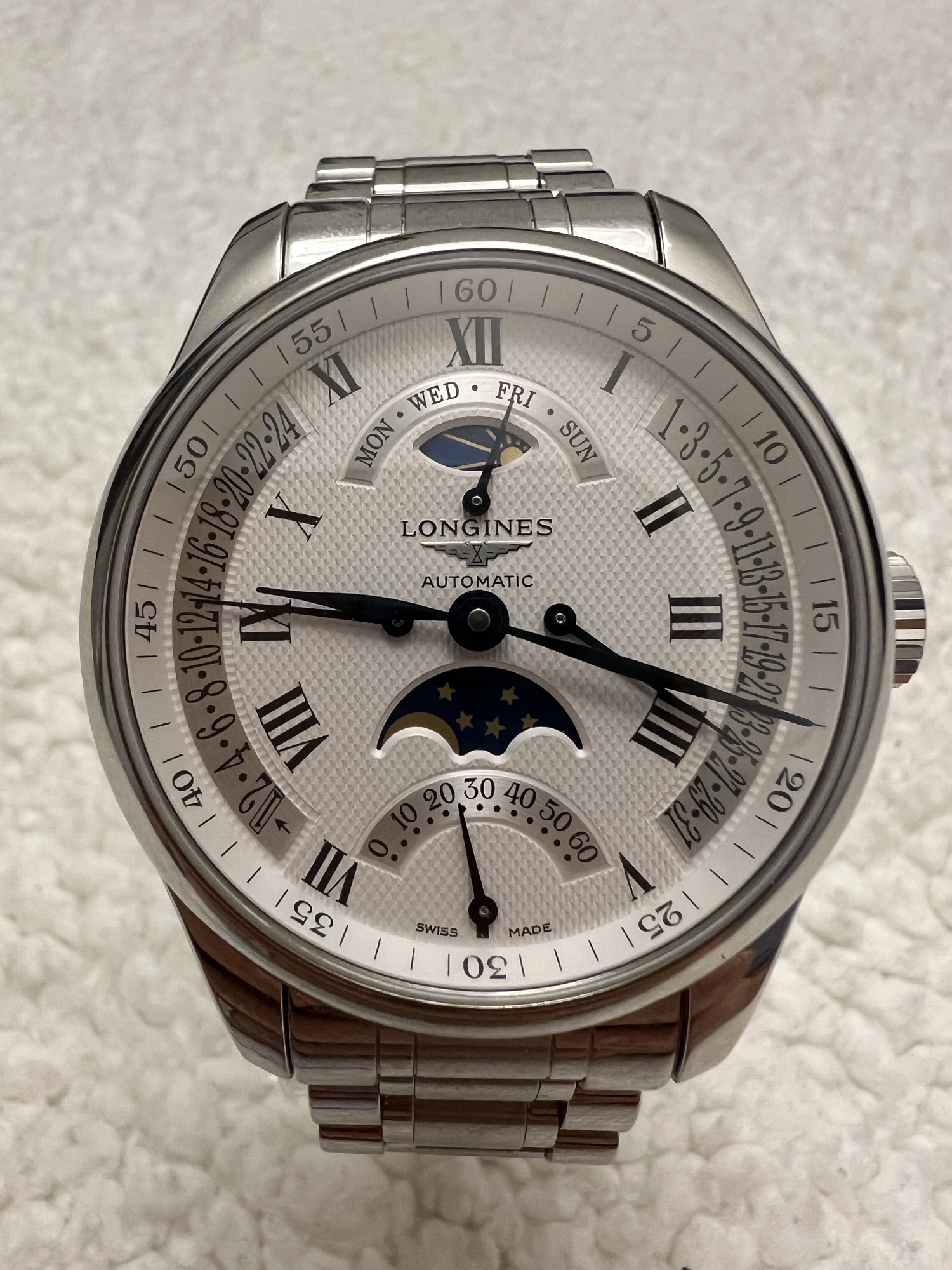 WTS Longines Master Collection Retrograde 41mm WatchCharts