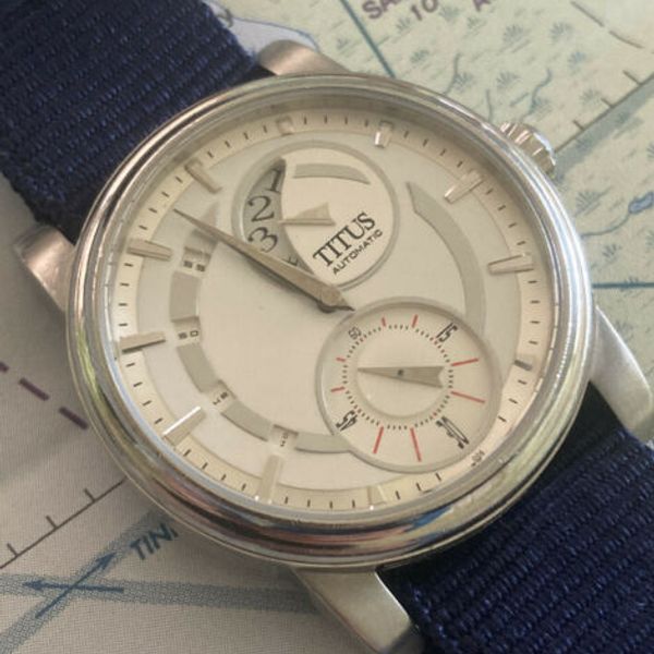 Titus Automatic 5 ATM Stainless Steel 316L 06-1262 | WatchCharts ...