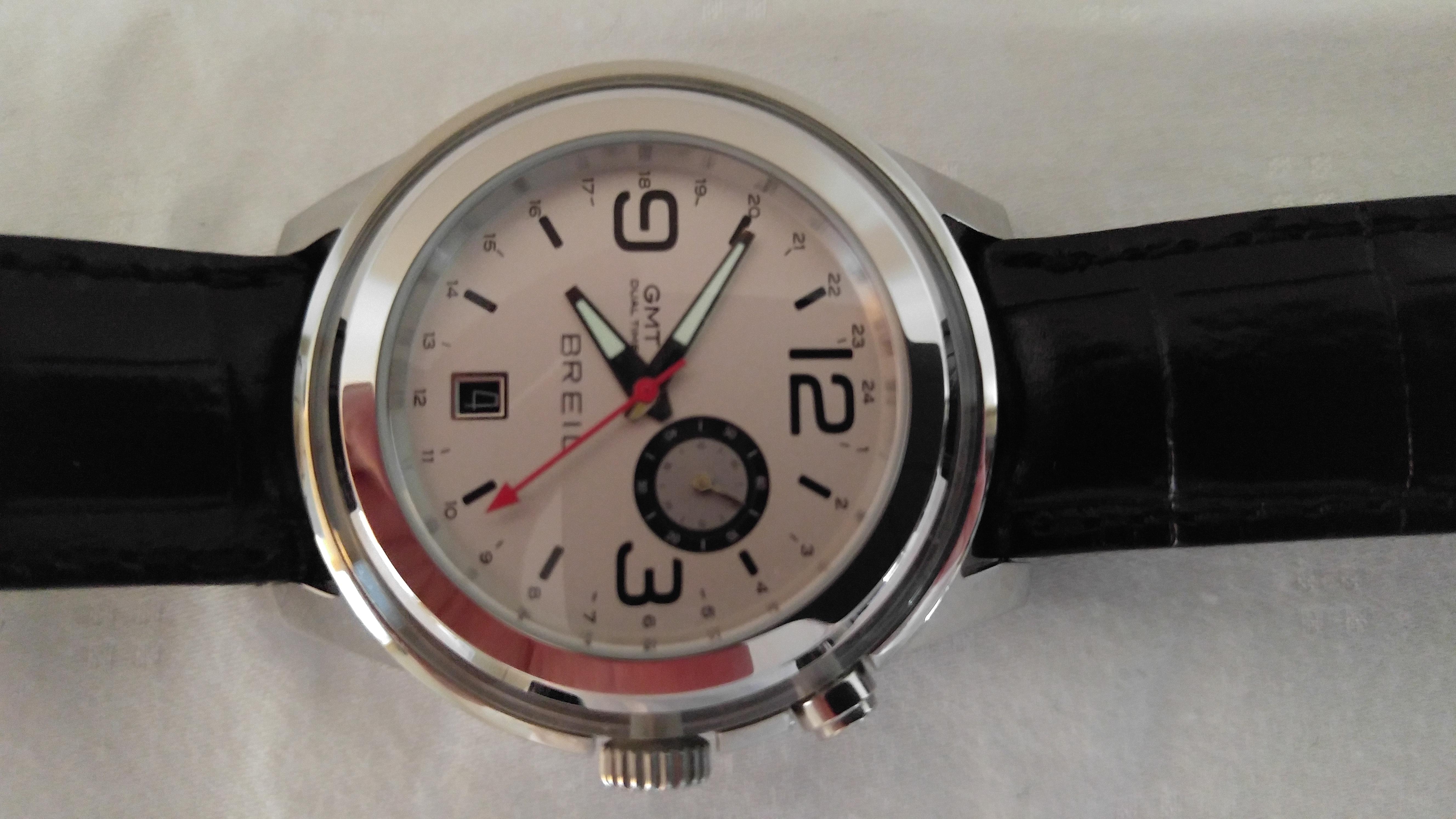 FS Breil Orchestra GMT Quartz Watch Good Condition Model TW1193