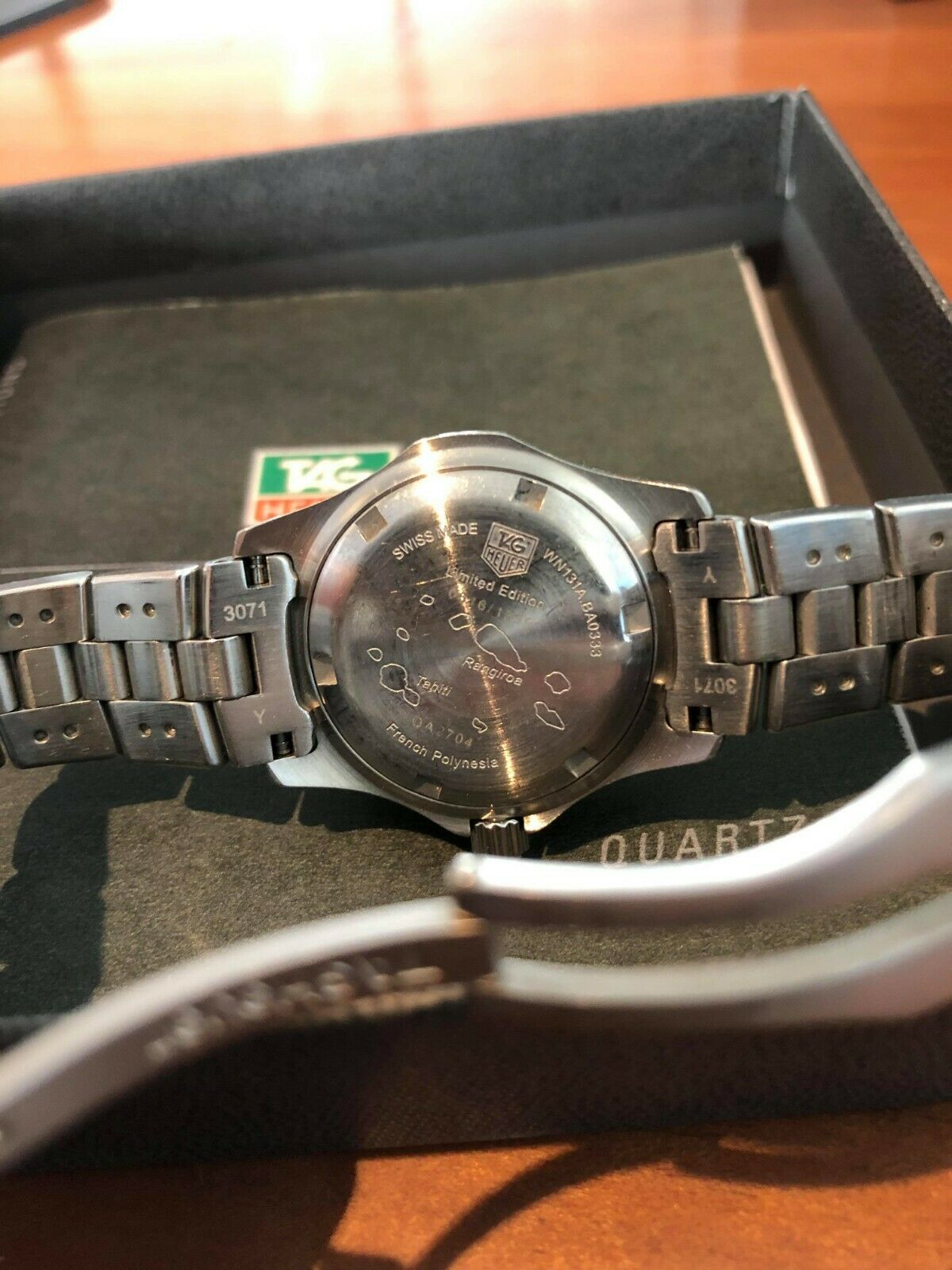 TAG Heuer watch Limited edition Rangiroa Tahiti WatchCharts