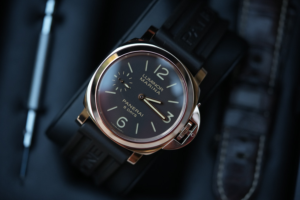 FS Panerai Luminor 8 Days PAM00511 Rose Gold WatchCharts