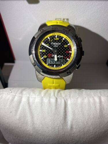 Tissot T Touch NASCAR Special Edition Yellow T RACE MOTO GP