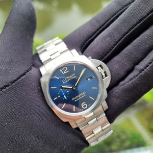 2021 PANERAI PAM01028 1028 PAM 01028 LUMINOR MARINA 42 BLUE BRACELET WatchCharts Marketplace