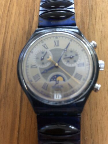 Swatch - SCN402/3 „Moon Date“ - aus Sammlungsauflösung