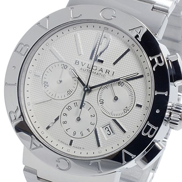 Bvlgari BVLGARI selfwinding chronograph men's watch BB42WSSDCH (no