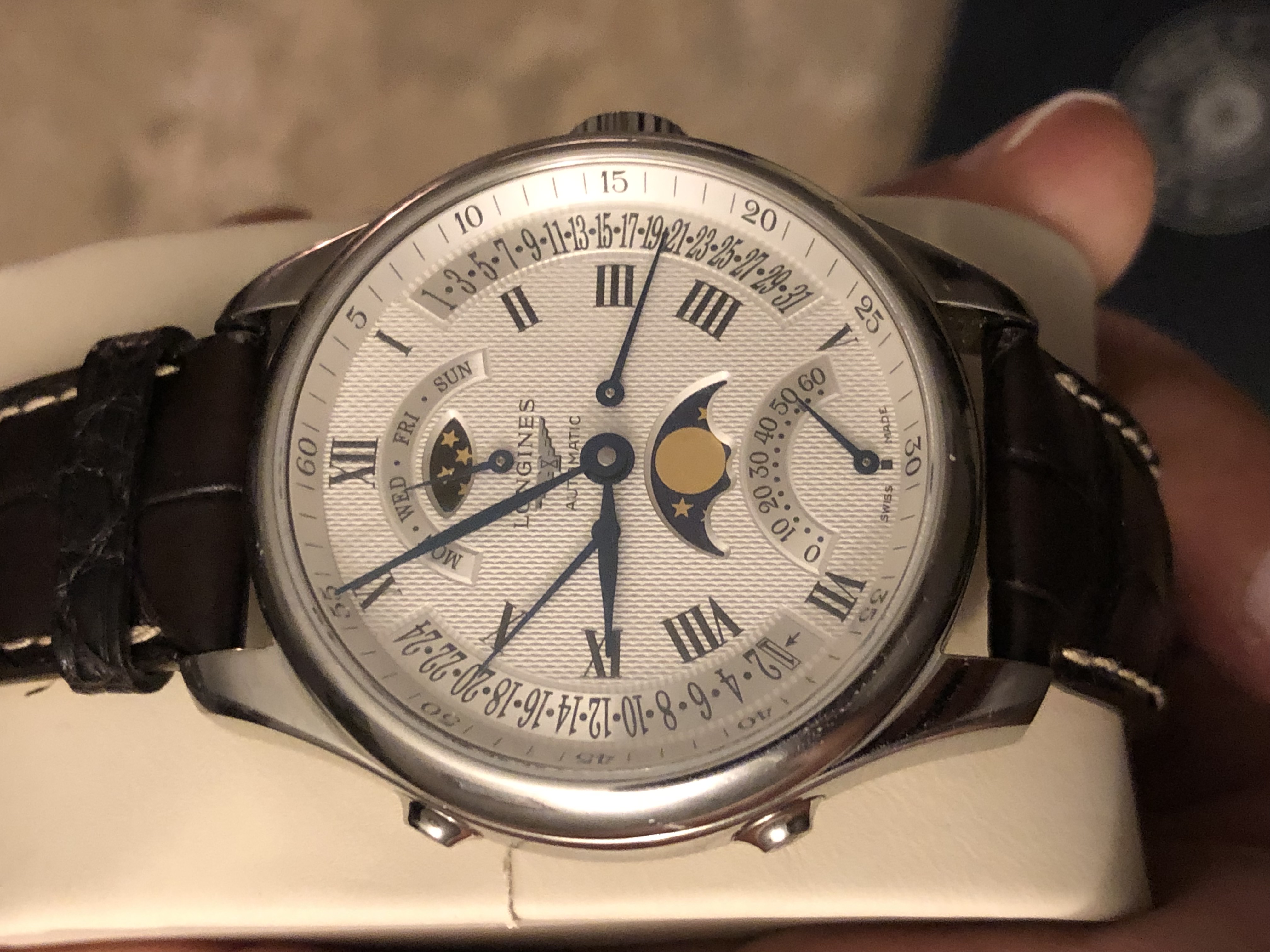 FS Longines Master Collection Retrograde Moonphase 41mm 1625