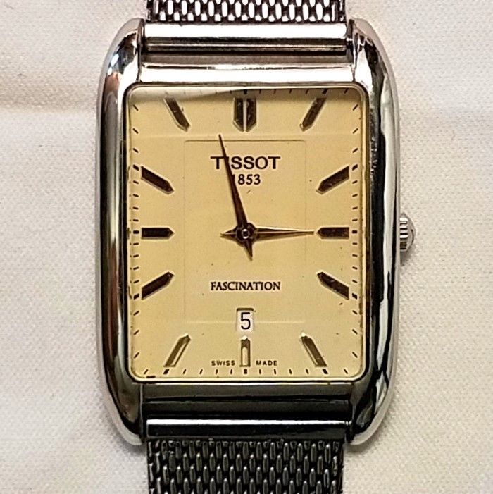 Gents or Ladies Tissot 1853 Fascination T845 Swiss Quartz Wrist Watch. |  WatchCharts Marketplace