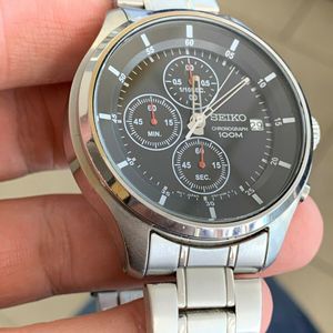 Seiko Men Wrist Watch Chronograph Stainless Steel Quartz Movement 4T57-0060  | WatchCharts