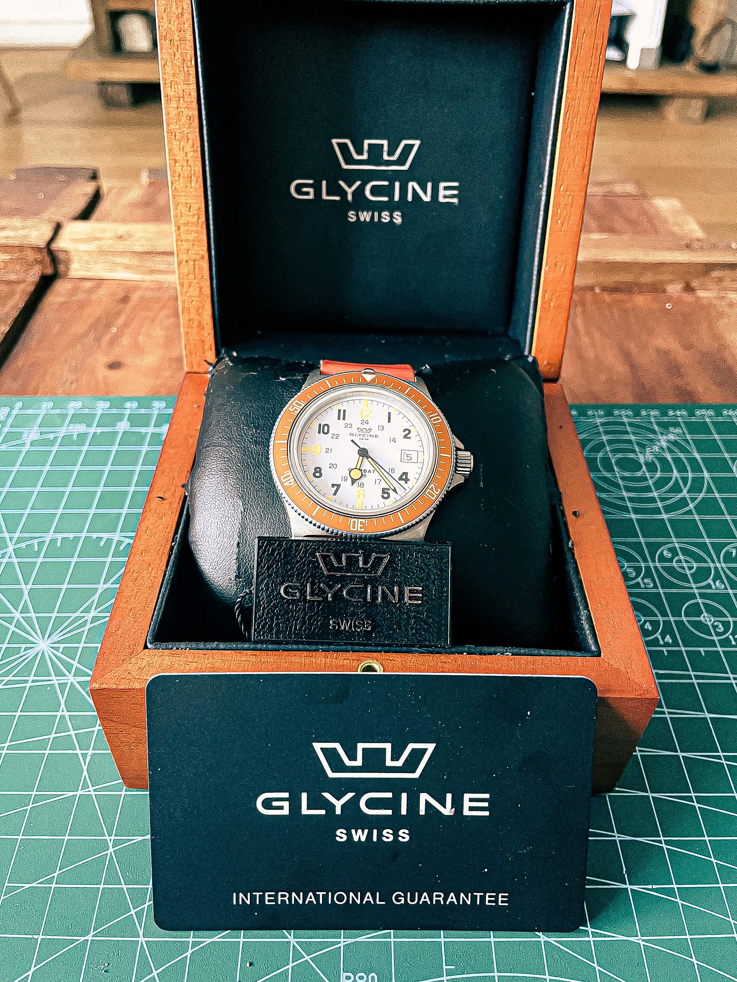 WTS Glycine Combat Sub 40mm WatchCharts Marketplace