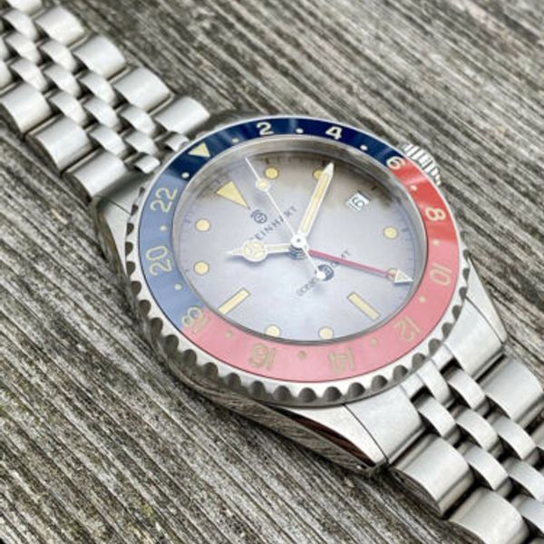 Olko Steinhart Ocean 39 Vintage GMT Olko Special Edition Swiss Diver Full ...