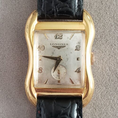 1954 Vintage Longines Men s Mechanical Watch 17J Cal. 9LT Rare